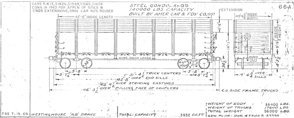 NP Gondola Car Diagrams - All Pictures gondola car diagram 